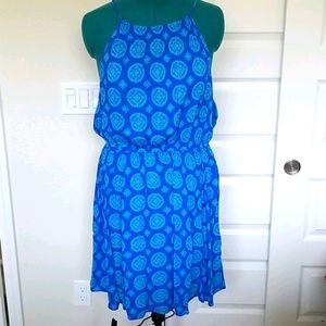 F21+ tank top patterned dress